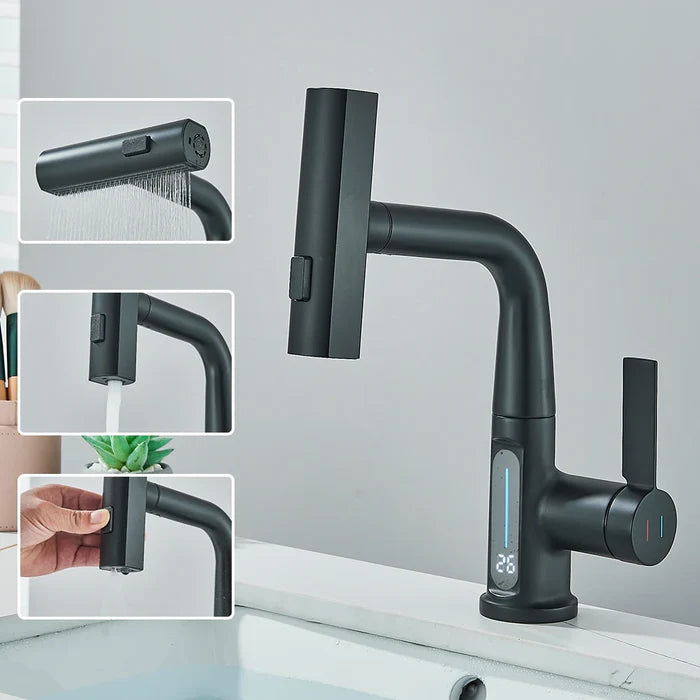 Torneira Gourmet Digital HydroTech com Sensor de Temperatura - Neohousi