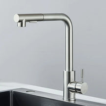 Torneira Gourmet Cozinha Helsinki Retrátil 360º Monocomando Pulverizador Dupla Misturador - Neohousi