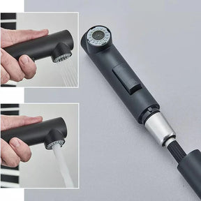 Torneira Gourmet Cozinha Helsinki Retrátil 360º Monocomando Pulverizador Dupla Misturador - Neohousi