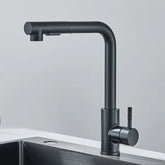 Torneira Gourmet Cozinha Helsinki Retrátil 360º Monocomando Pulverizador Dupla Misturador - Neohousi