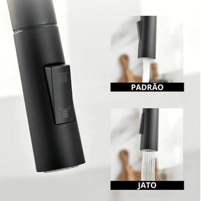 Torneira Gourmet Cozinha Verona Retrátil Monocomando - Neohousi